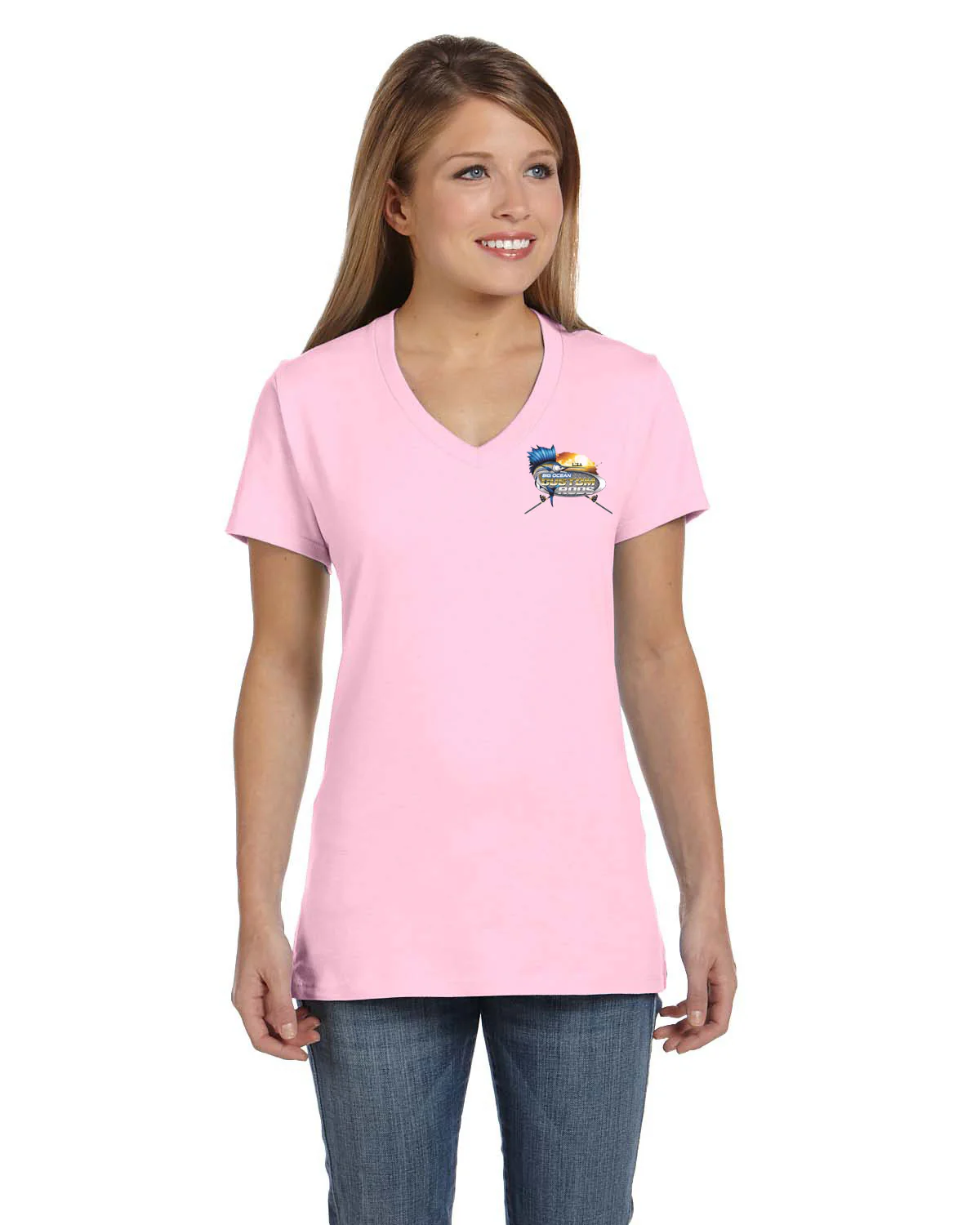 Women's Custom T-Shirt: Jumping Marlin - Image 6